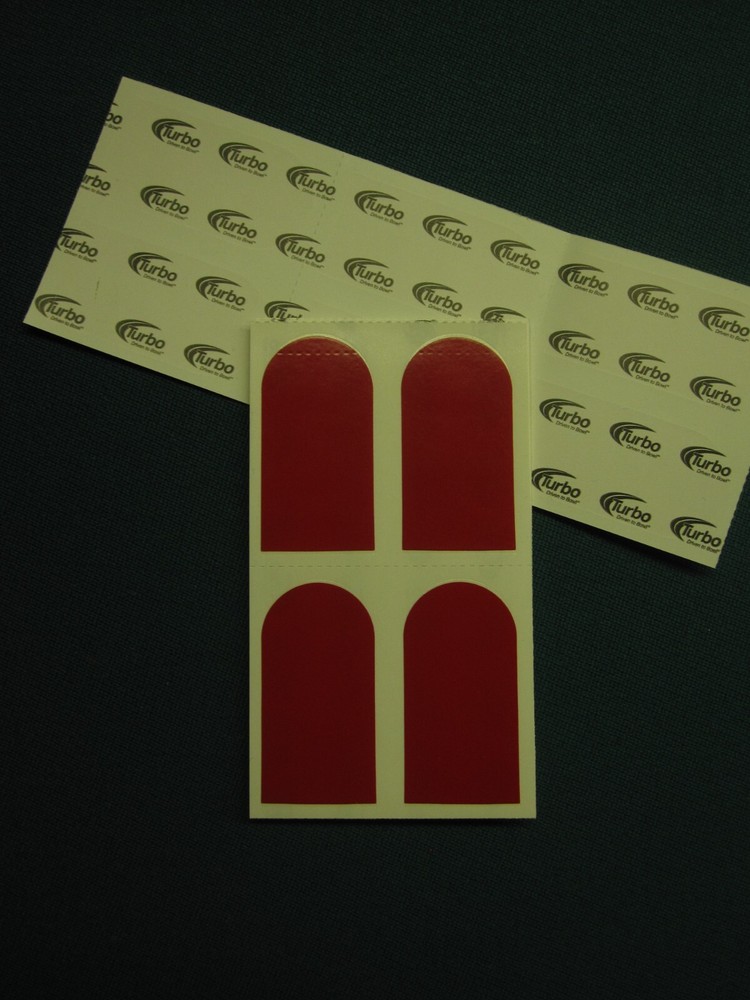 Turbo Slick Red bowling insert tape 30 count