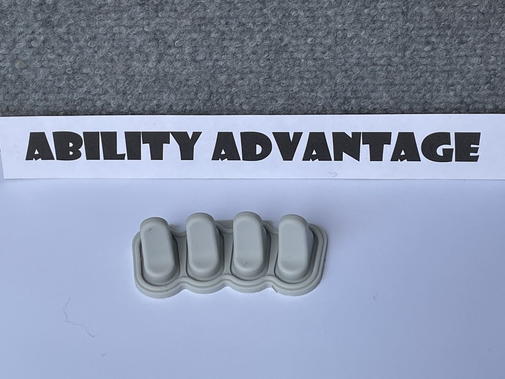 NEW: Permobil Rnet ICS Switch Box TOP COVER, Assorted Labels.