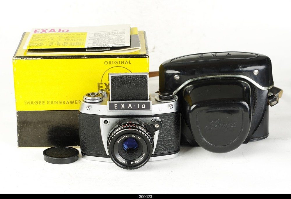 Ihagee  Exa Ia V With Meyer Domiplan  2,8/50mm  Mint Box