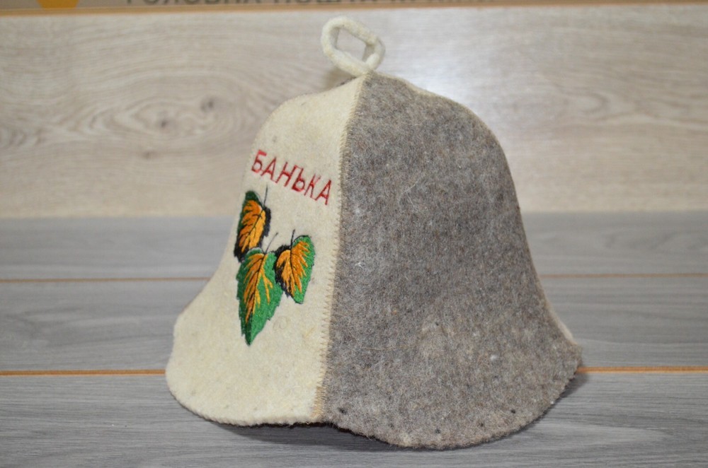 Sauna Hat Wool 100% Cap Bath House Head Protection Accessories Felt bath access