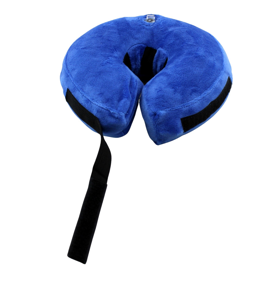 Comfortable & Adjustable Inflatable Pet Collar Alternative to Cone Shaped Large