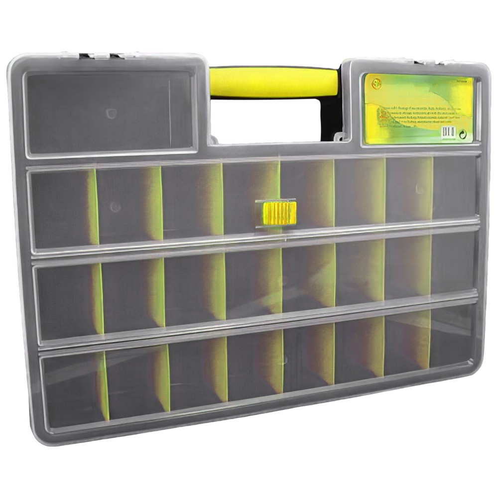 26 Compartment Plastic Storage Box for Beads Watch Parts