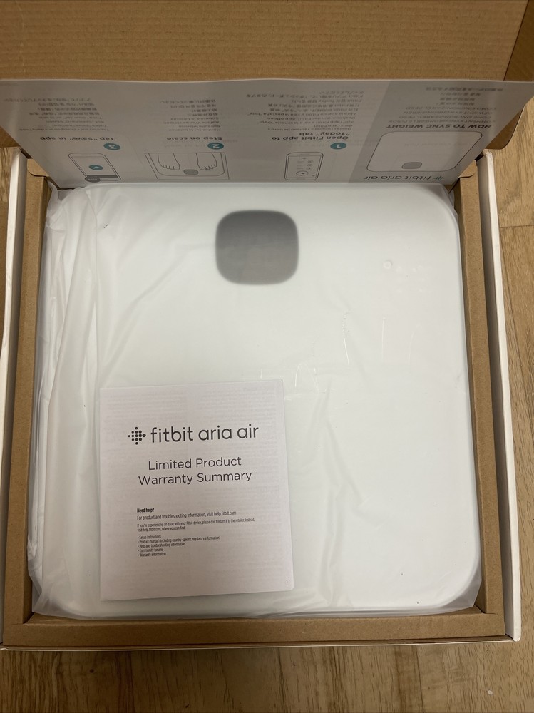 Fitbit - Aria Air Digital Bathroom Scale - White