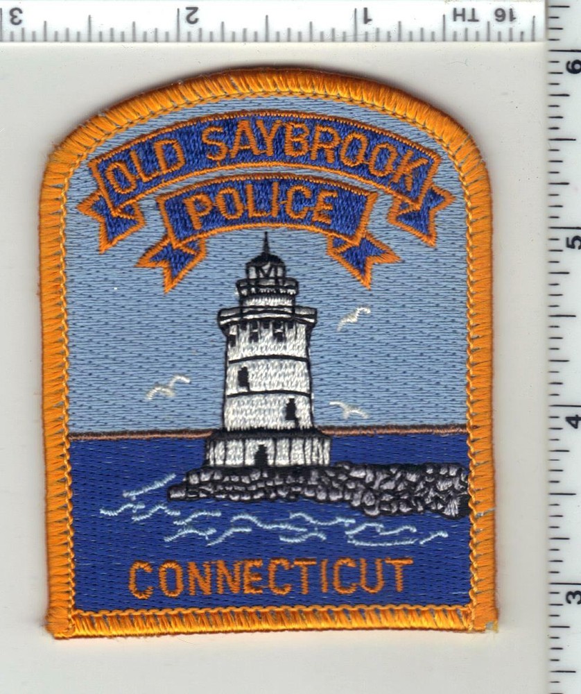 Old Saybrook Police (Connecticut) 1st Issue Cap/Hat Patch