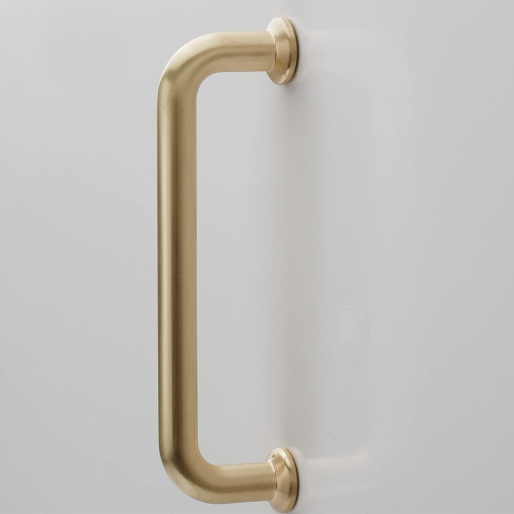 Bestory 10 Pack Hole Center 5''(128mm) Brushed Brass Kitchen Cabinet Pulls.Zi...
