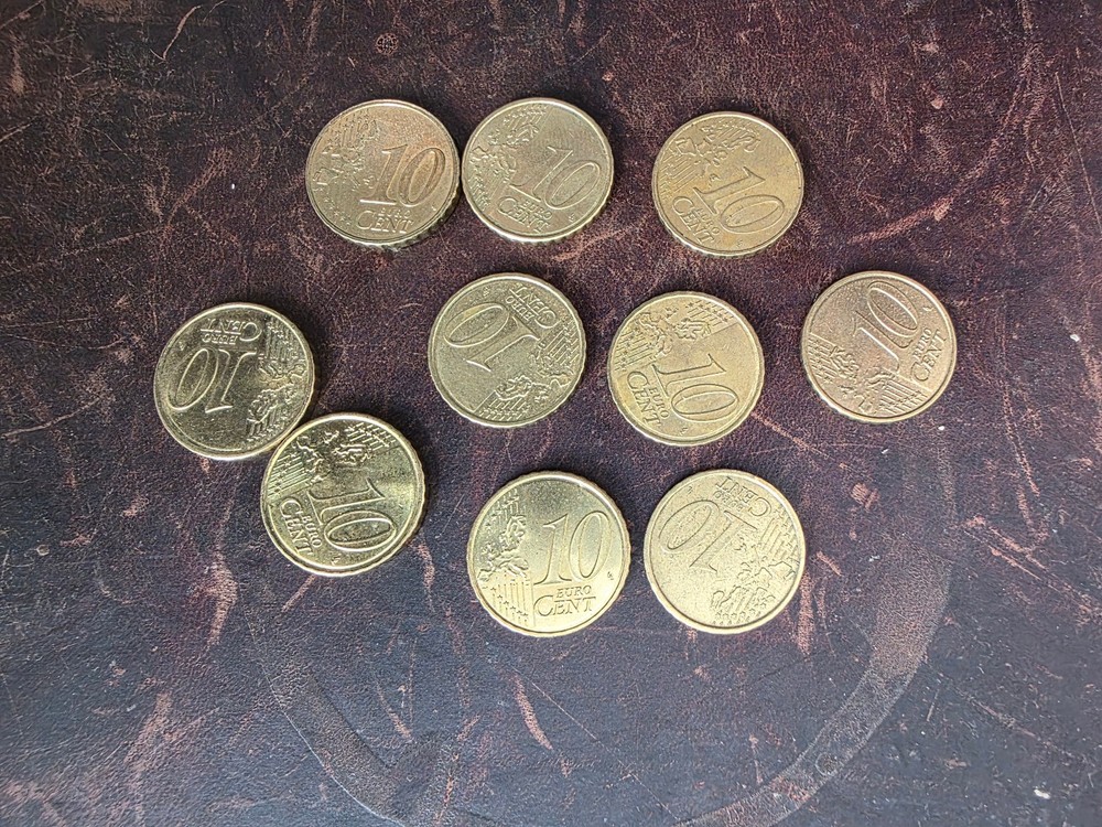 SET 10 coin x 10 euro cent