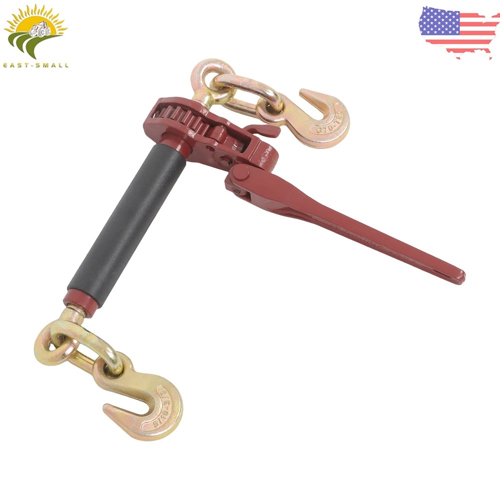 4-Pack Folding Chain Bundle 5/16"-3/8" G70 Steel Red 7,100 lbs Working Load
