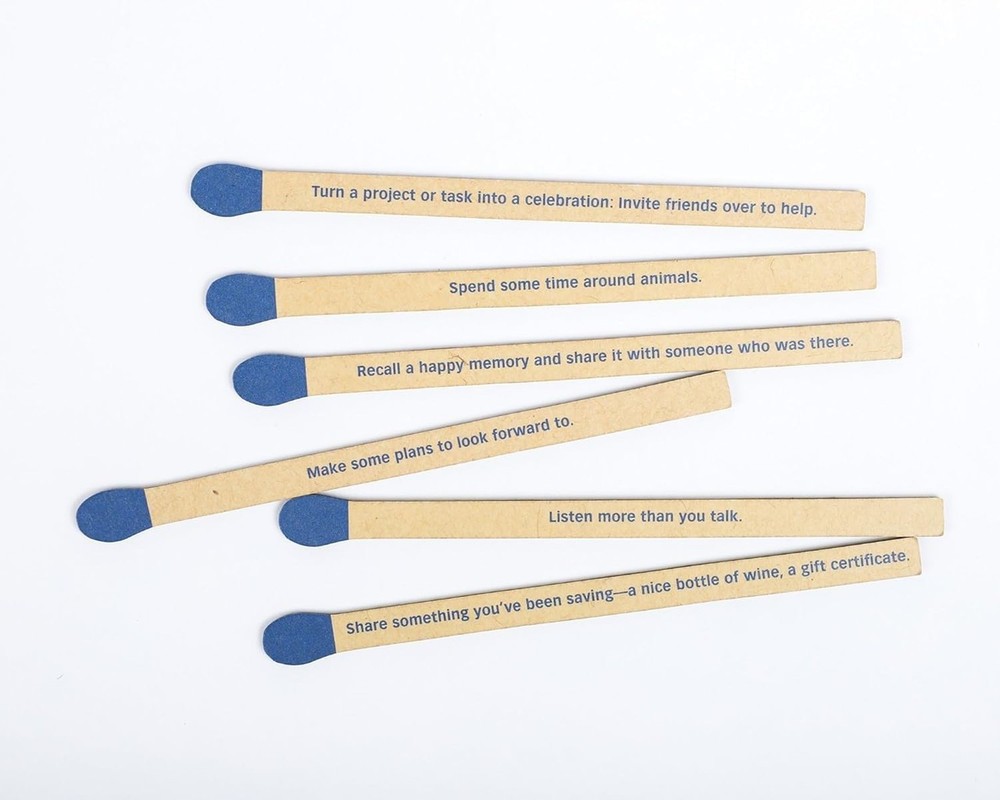 chronicle books Spark Happiness Matchbox
