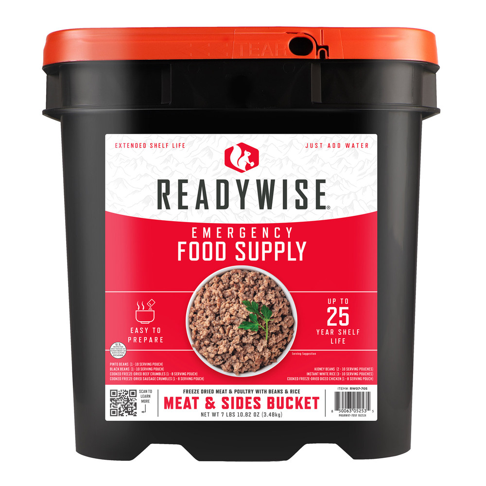 Readywise 94 Serving Emergency Protein Bucket (94Total Servings)