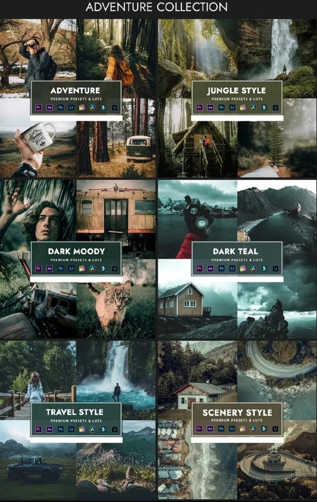 Premium ULTIMATE BUNDLE Luts&Presets + 2 bundles gift