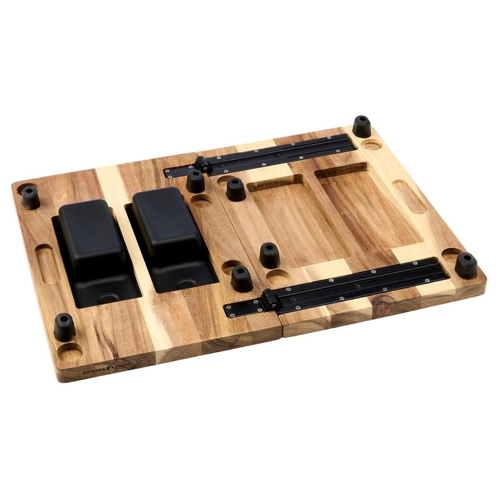 Anchor Hocking Swing & Stretch Cutting Board & 2 Prep Cups