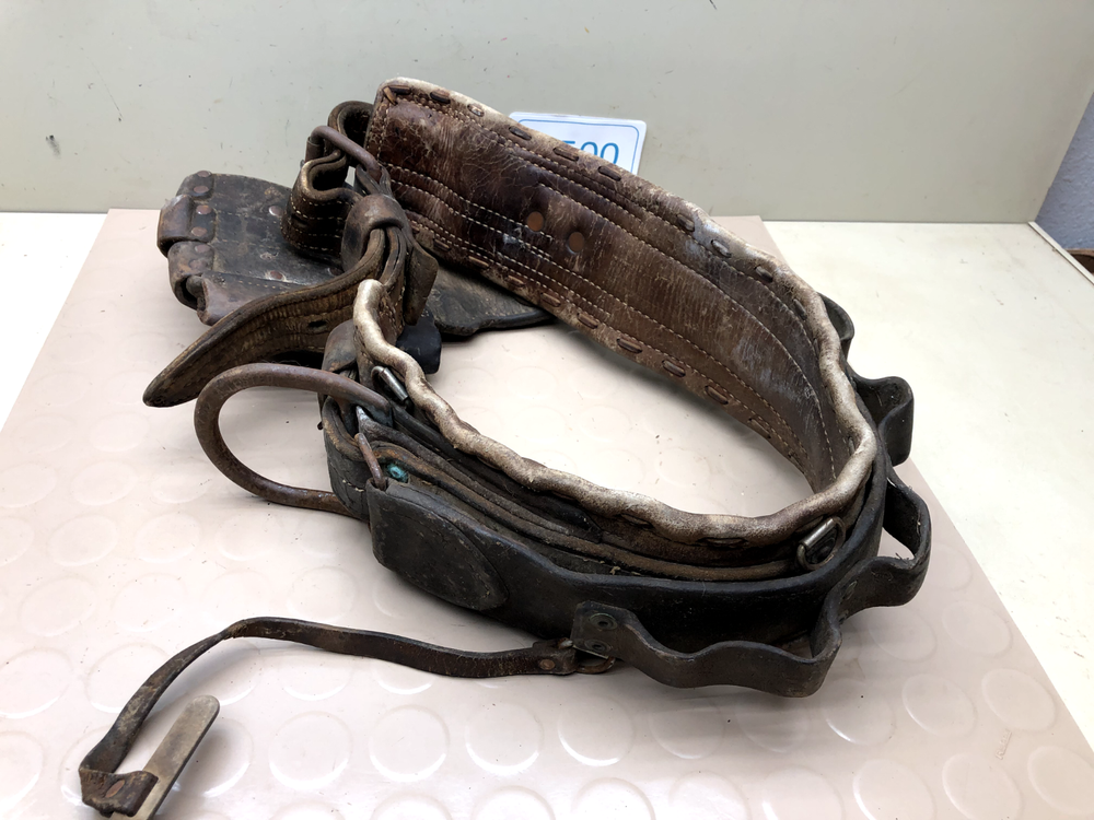 Vintage Lineman Belt Harness