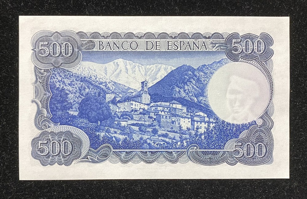 1971 Spain 500 Pesetas Banknote