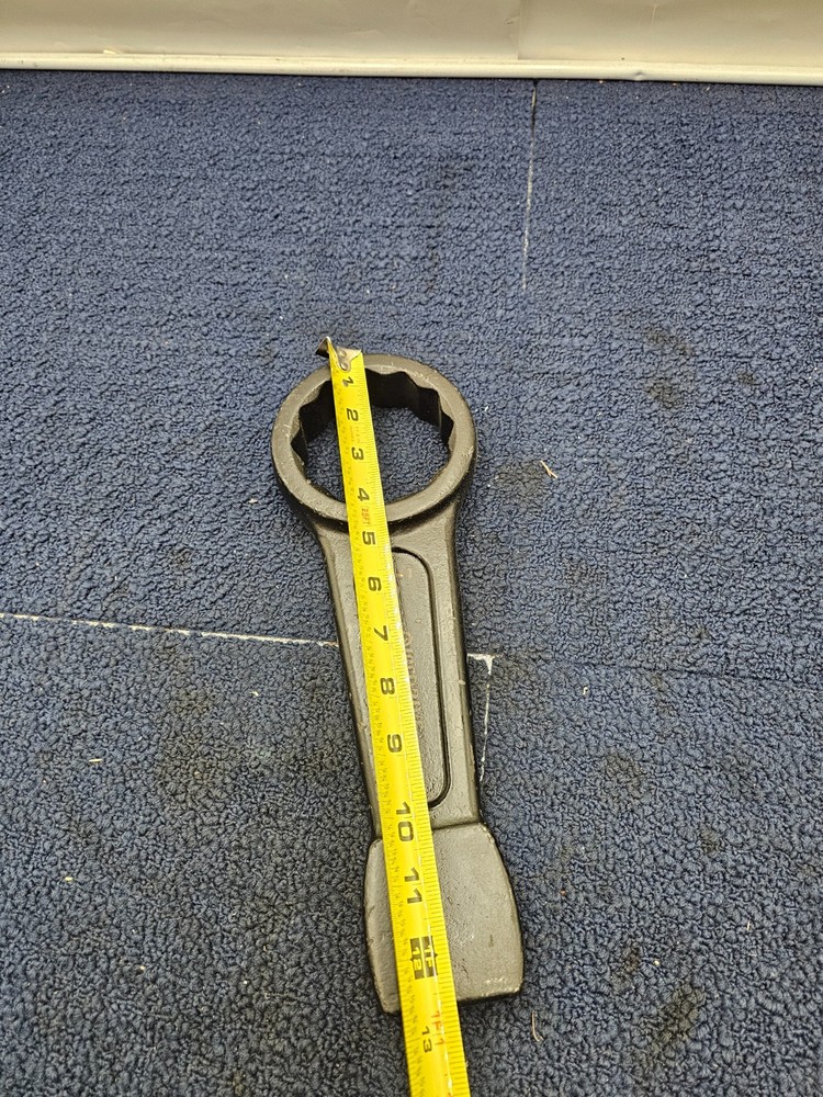 JRSDRIVE Striking Wrench 3 inch 12-Point Flat Strike Slogging Ring Spanner