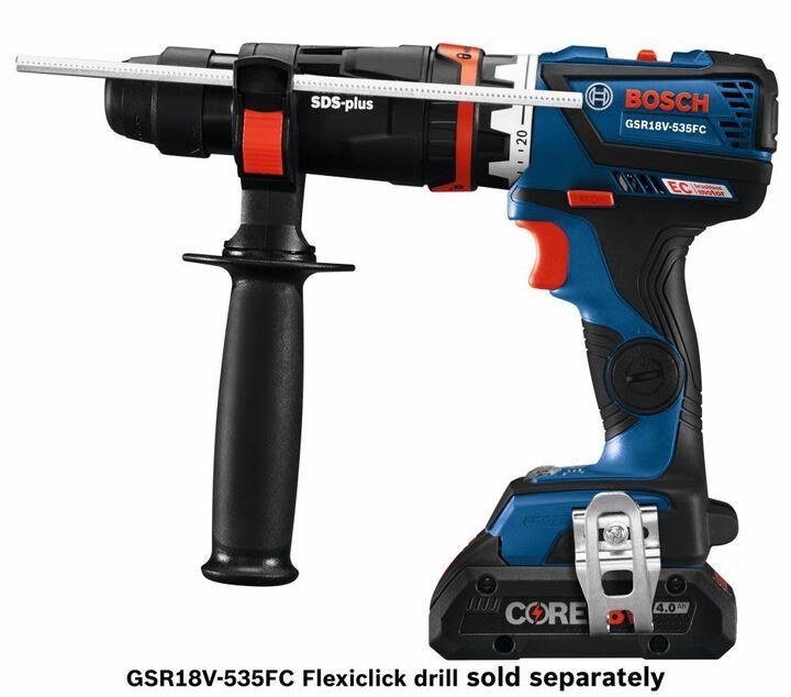 Bosch SDS-plus Rotary Hammer Attachment with Side Handle GFA18-H