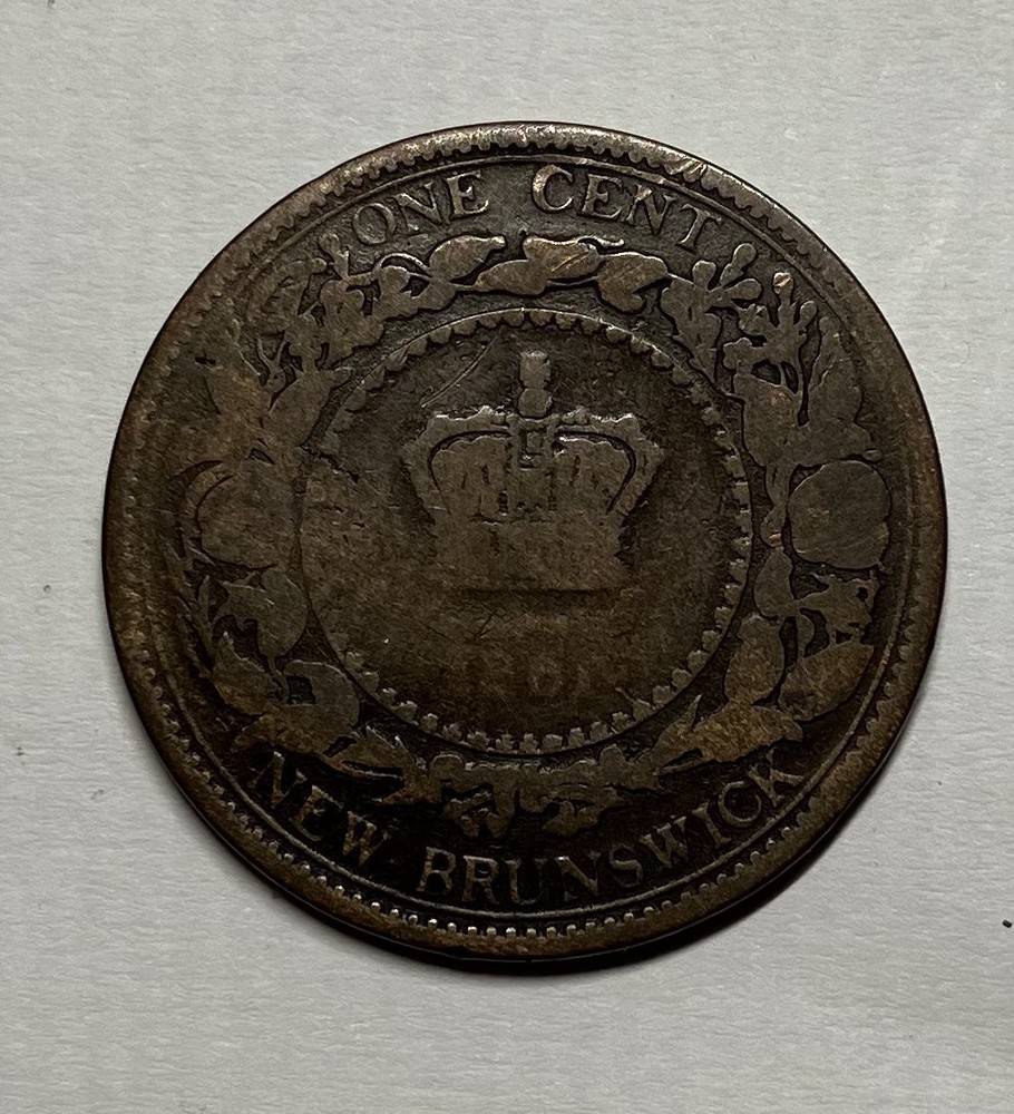 1861 New Brunswick One Cent