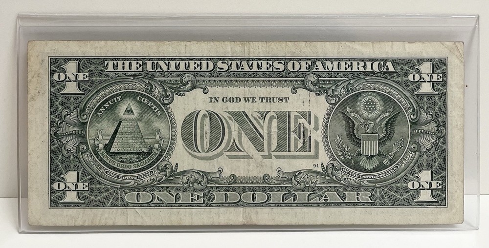 $1 2013 B Duplicate FW Star Note B08377536