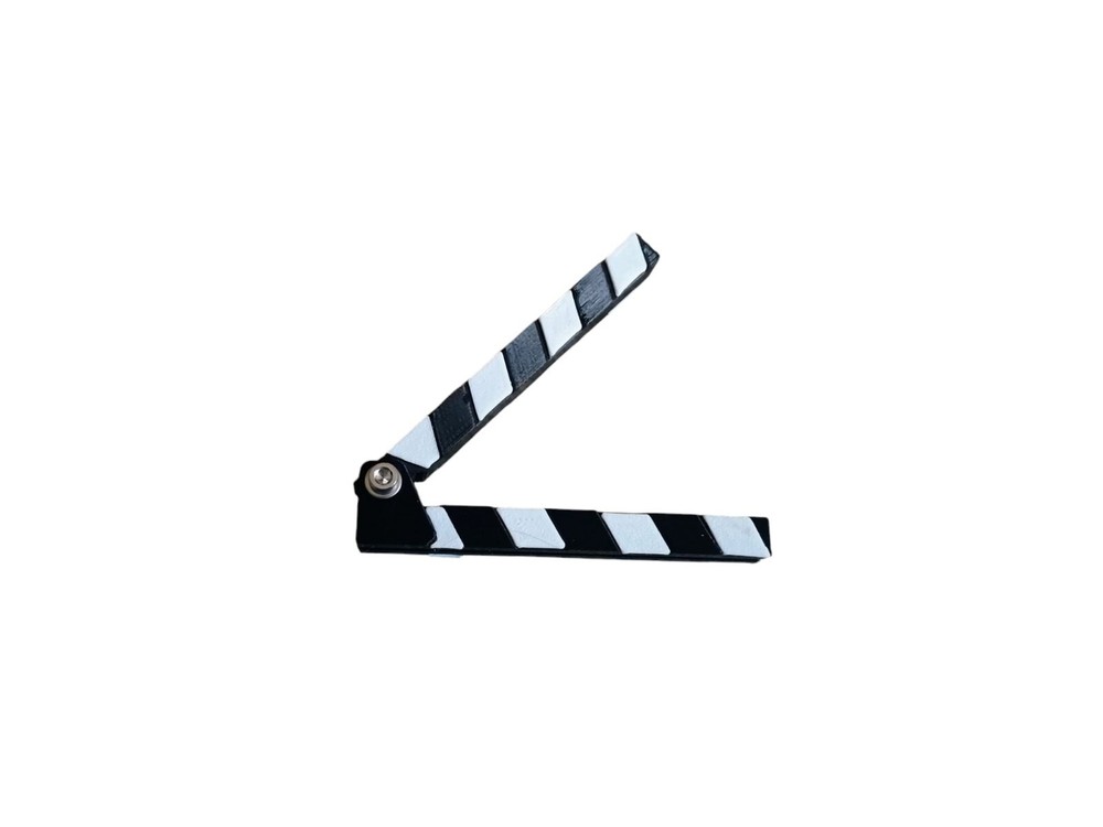 Mini clapboard for miniature filmmaking