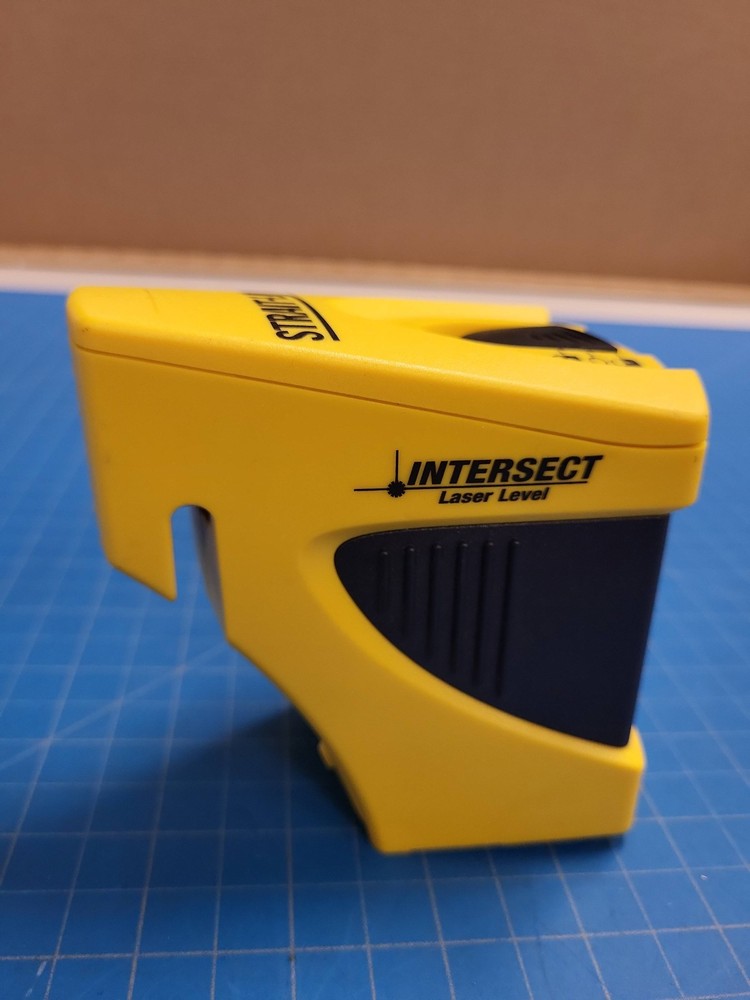 Strait-Line Intersect Laser Level Tool Yellow Compact Projector Alignment