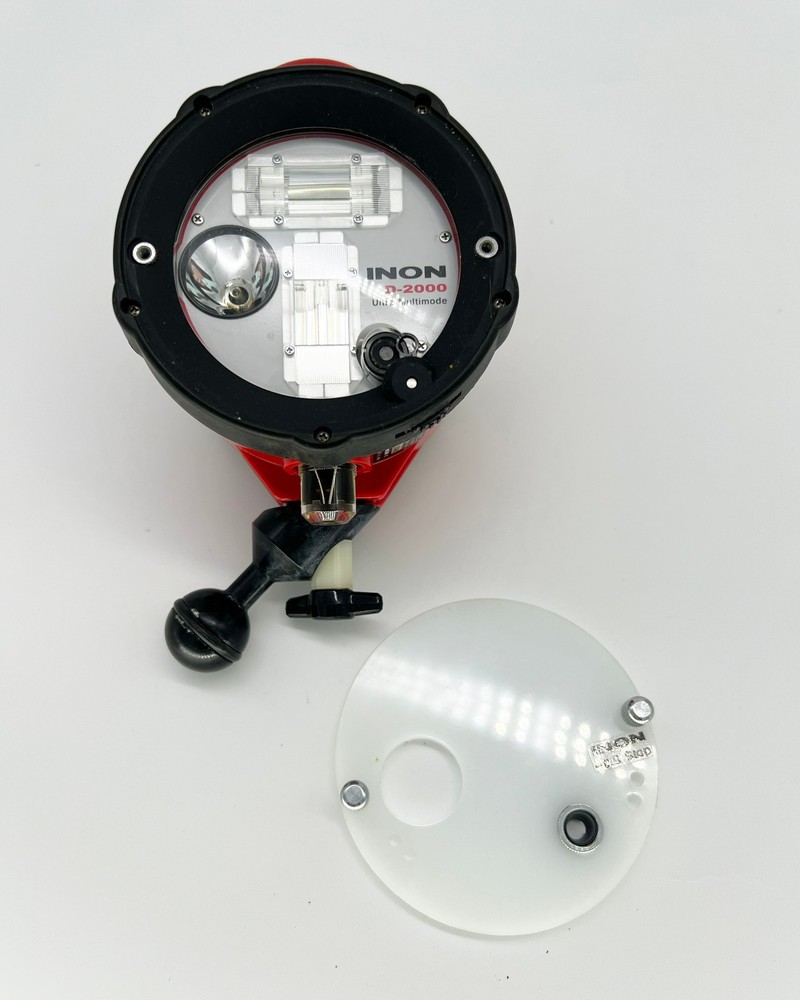 INON D-2000 type2 Underwater Strobe Light for Diving Photography Diffuser Works