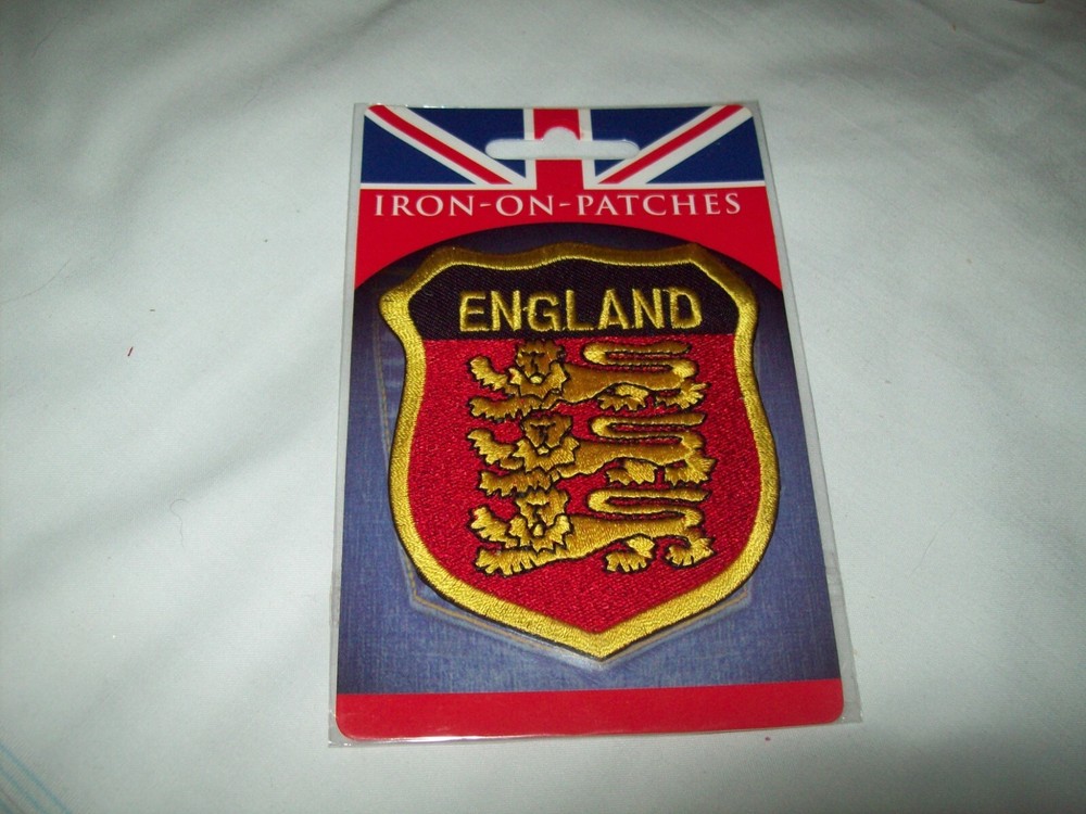 Souvenir Iron on patch  ENGLAND NOC NIB
