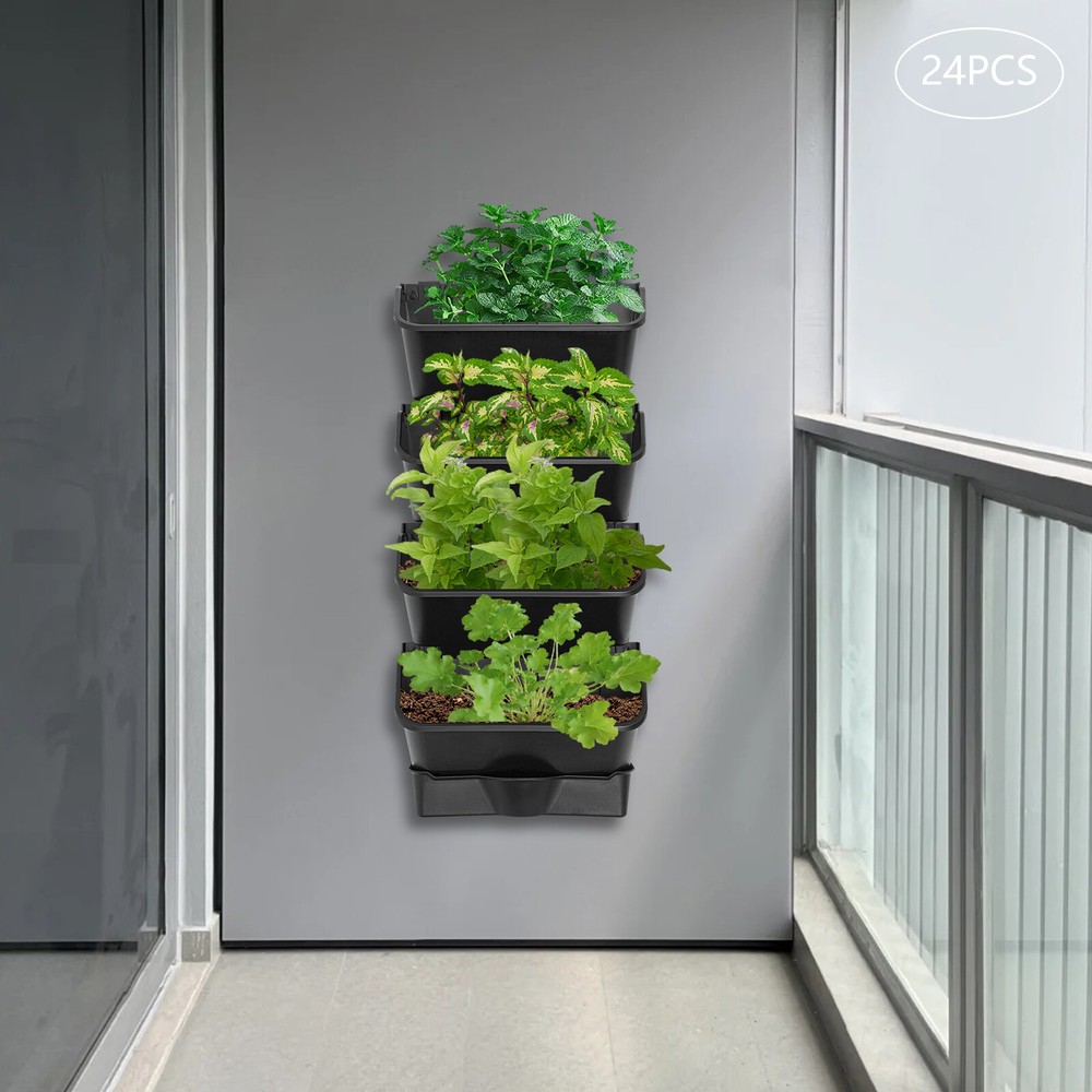 24-planter Hanging Planter Vertical Garden Planter Hanging Vertical Wall Planter