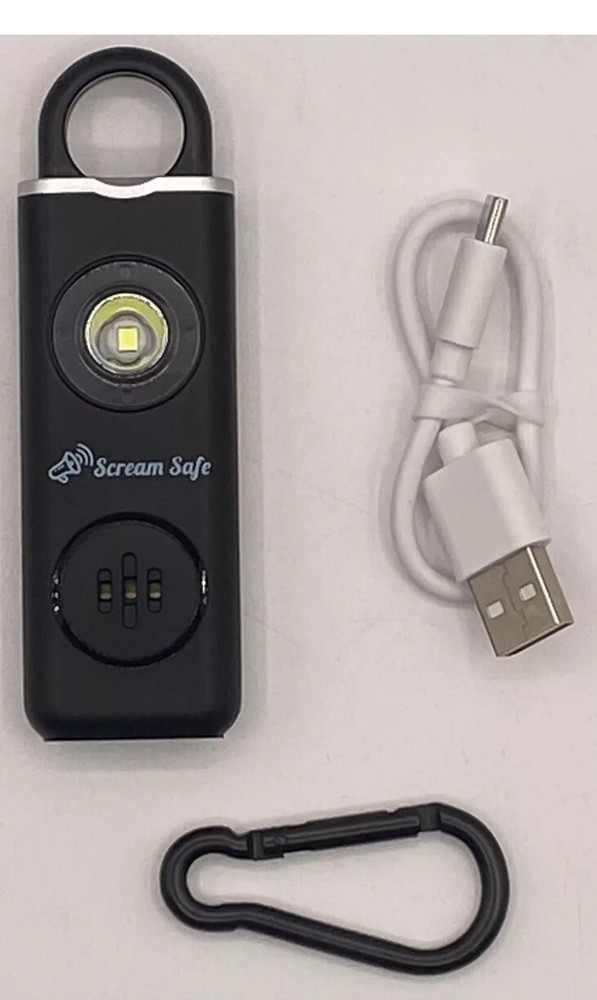 Scream Safe Personal Protection Alarm - 1 Device