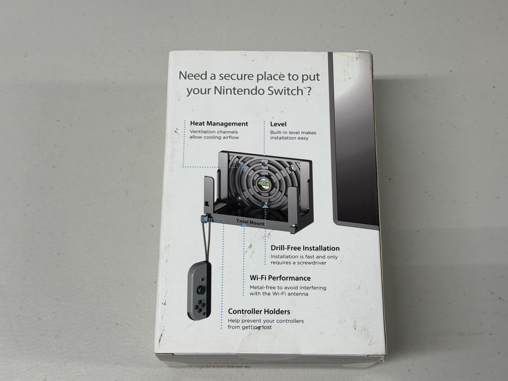 TotalMount Wall Mount for Nintendo Switch 1