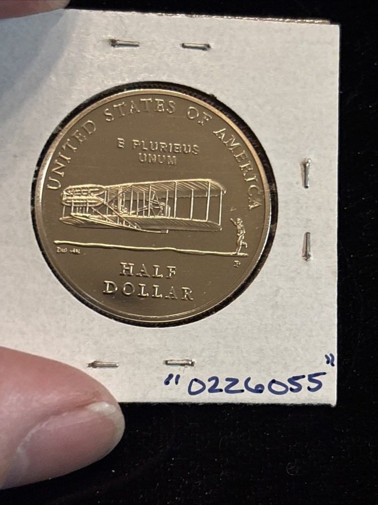 2003 First Flight Half Dollar “0226055” Proof Wright Monument 50c