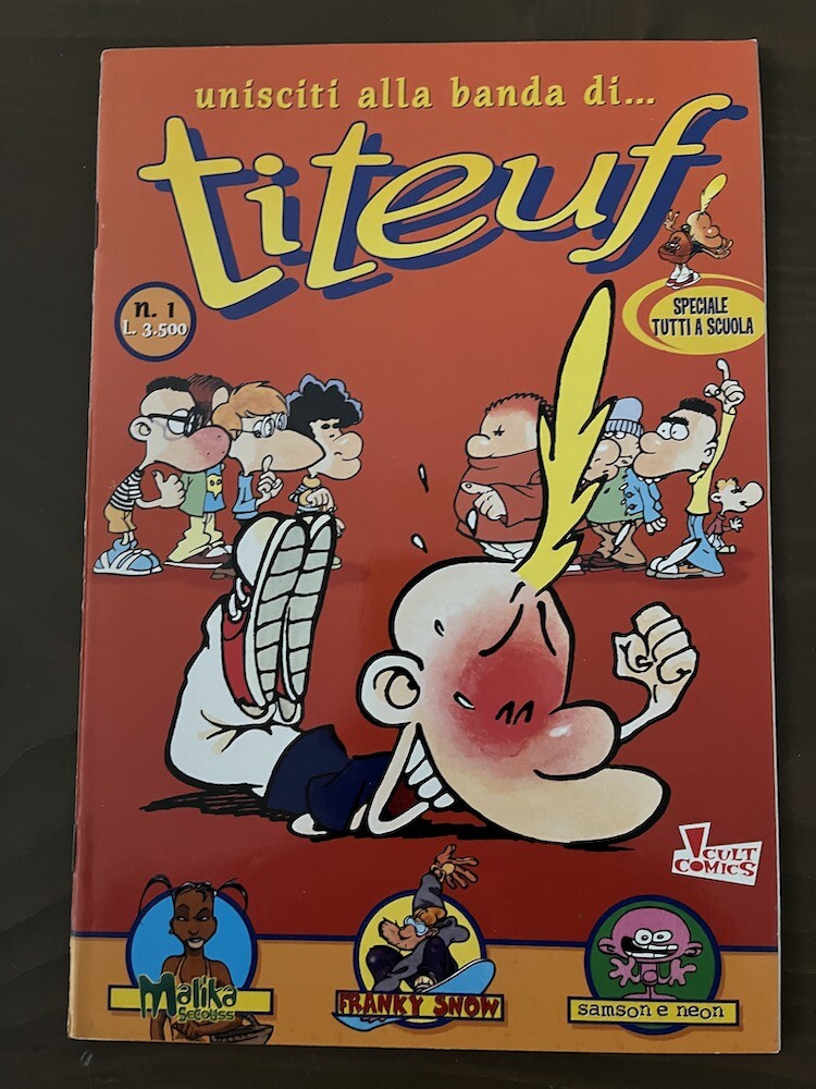 TITEUF n.1 CULT COMICS PANINI _