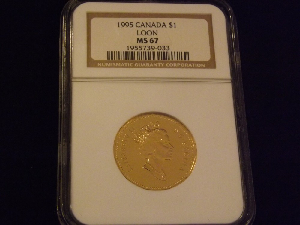 1995  $1                 Canada             NGC    MS 67