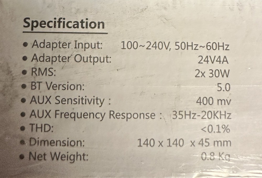 KEiiD Stereo Receiver & Amp, Bluetooth Wireless Streaming, Subwoofer Output