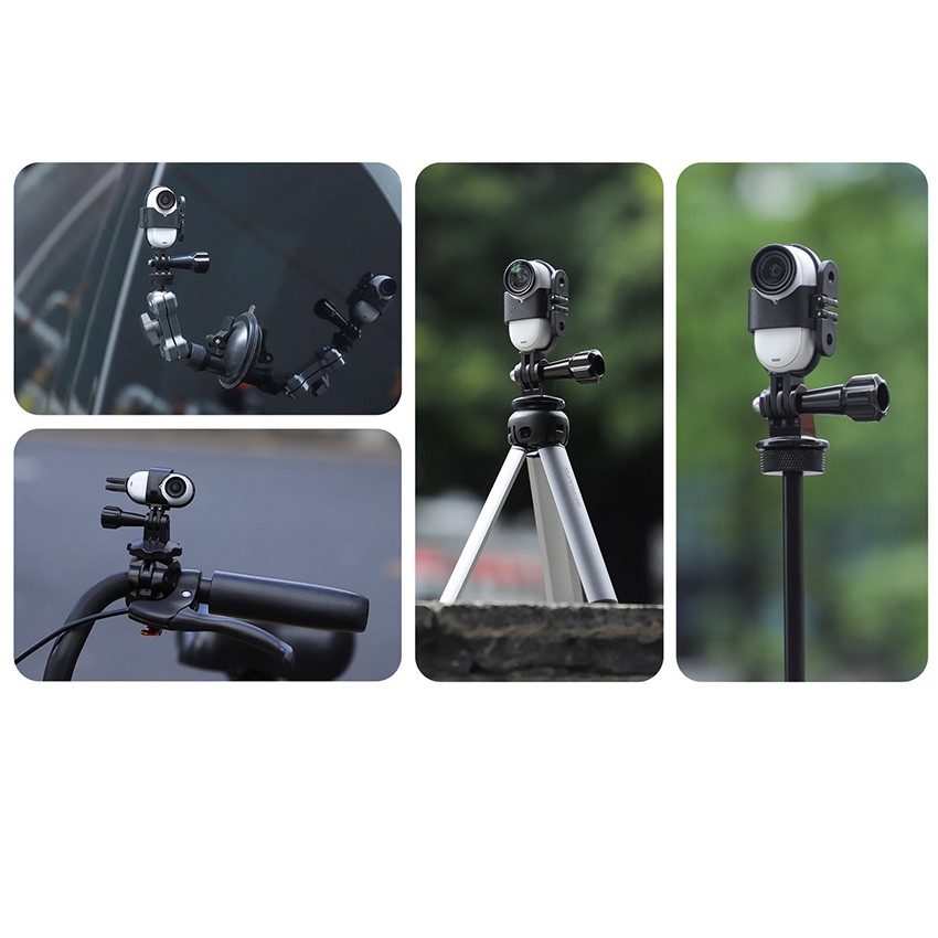 Foldable Vertical-Horizontal Mount Adapter for Insta360 GO 3S/GO 3