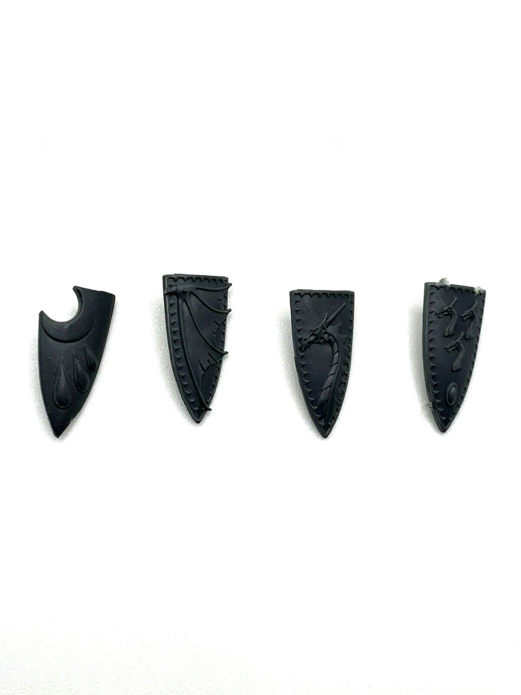 Warhammer High Elf Dragon Prince Shield Bits x4