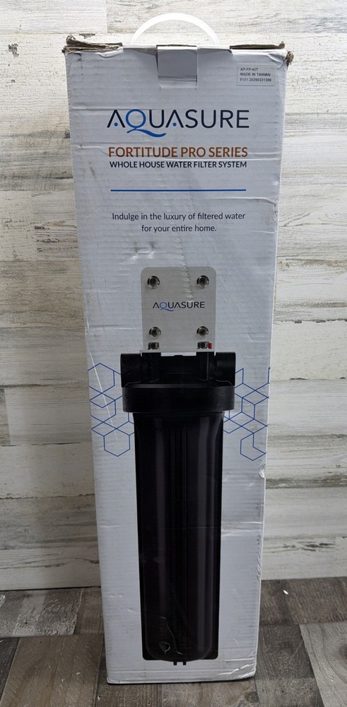 Aquasure Fortitude V2 Series High Flow Whole House Pleated Sediment Water Filter