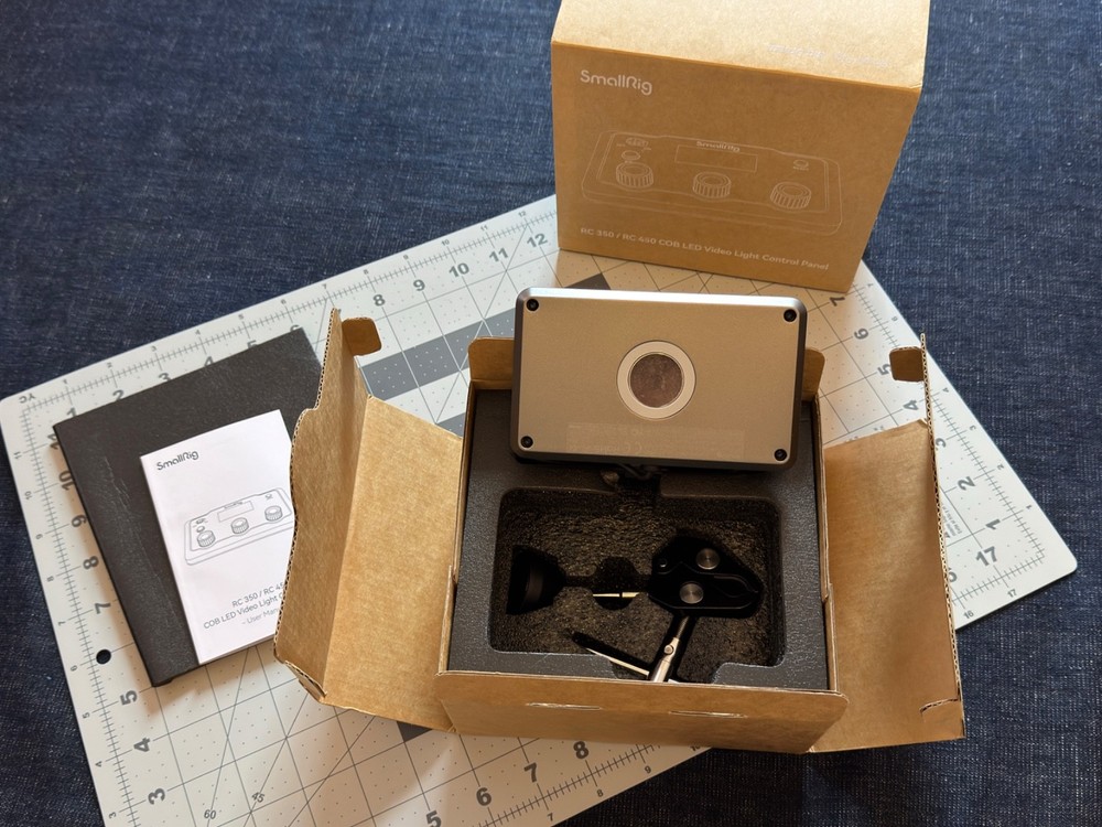 SmallRig Control Panel for RC 350 & RC 450 LED Video Lights