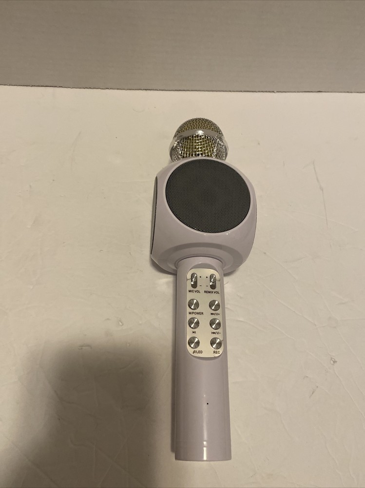 Merkury White Speaker Microphone