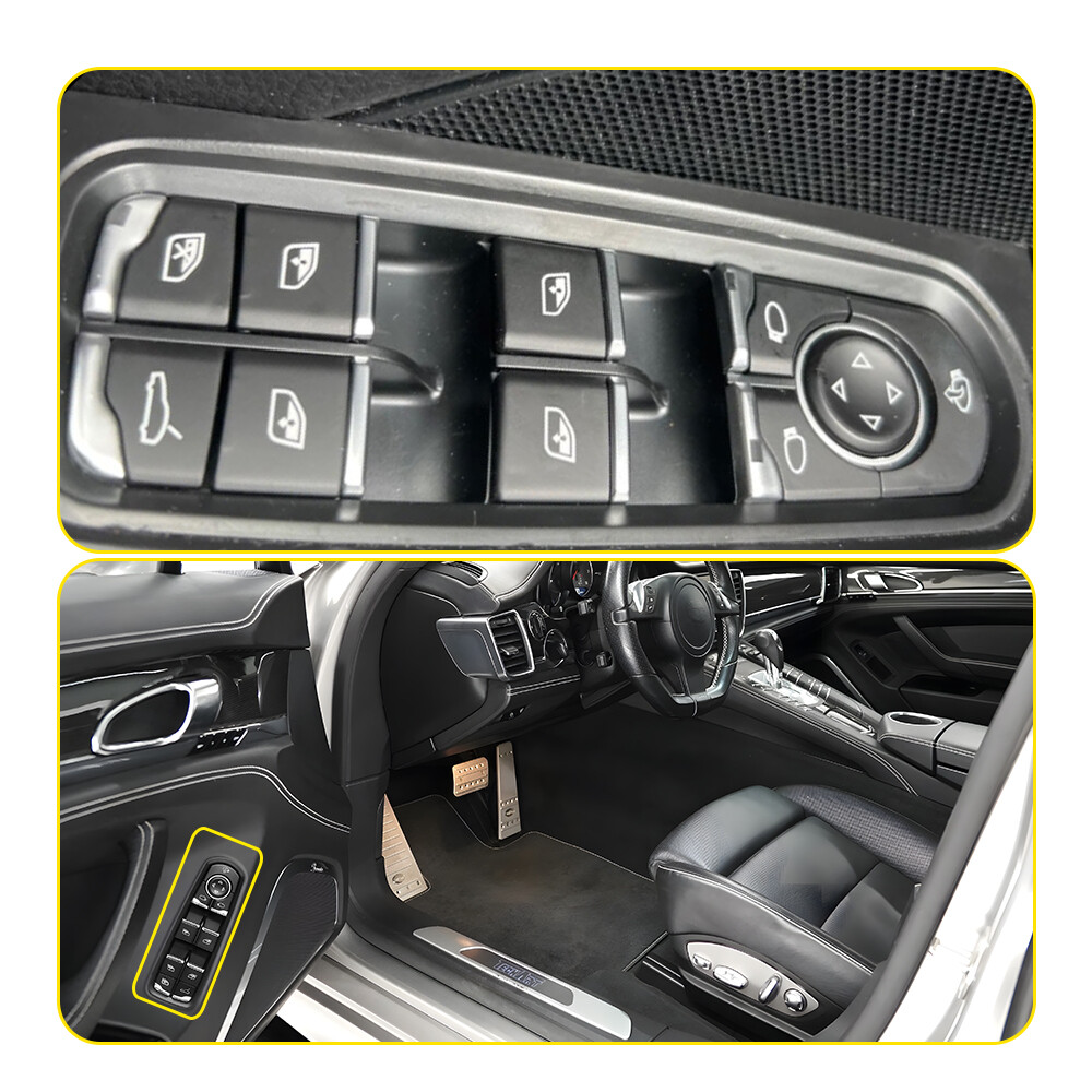 Driver Left Side Window Switch Control 7PP959858 For 2011-2014 Porsche Cayenne