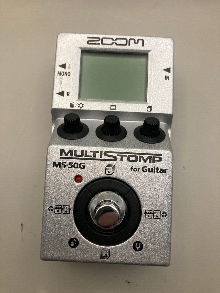 Zoom MS-50G MultiStomp Multi-Effects Guitar Effect Pedal Tested Work from Japan