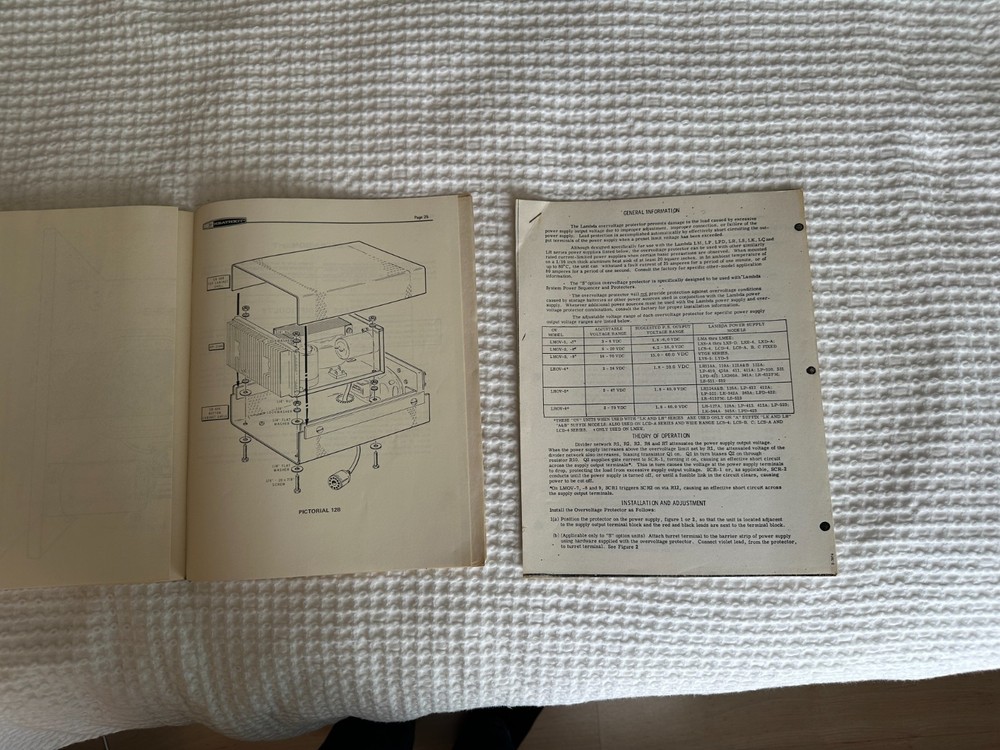 Heathkit HP-1144 AC Power Supply Assembly & Operation Manual
