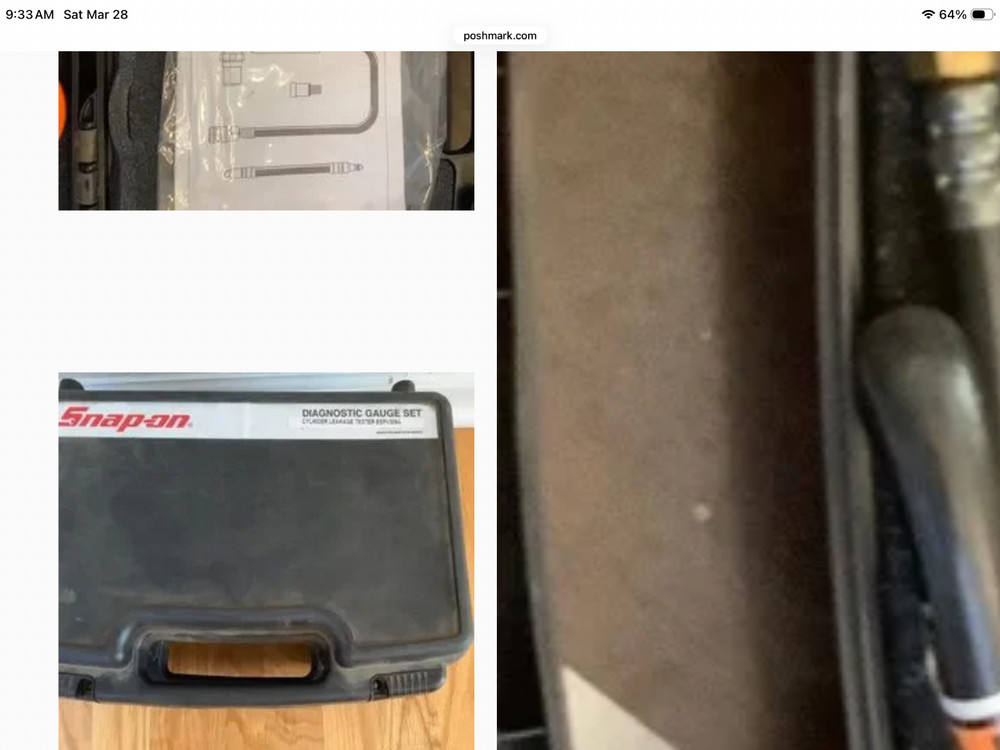 Snap on Tools Diagnostic gauge set