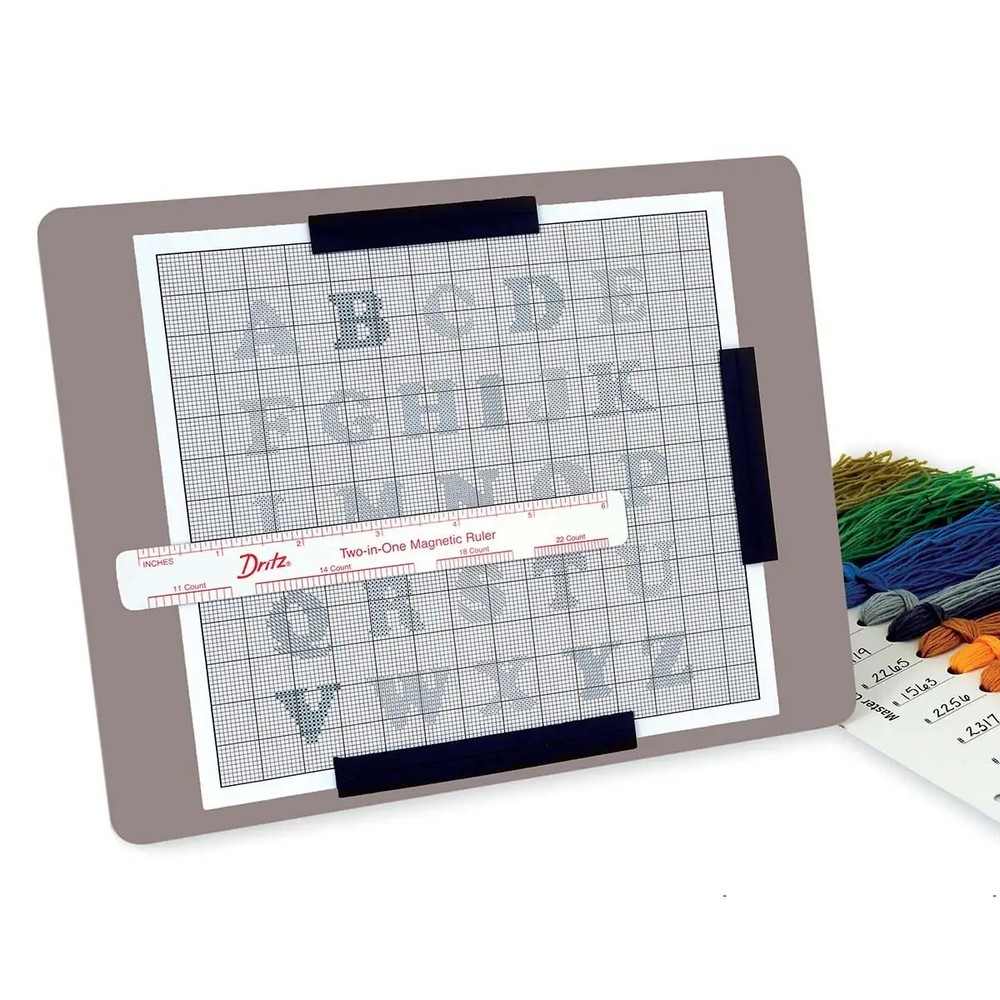 Lo Ran Dritz Pack 8" x 10" Magnet Board Pattern Chart Holder  NEW