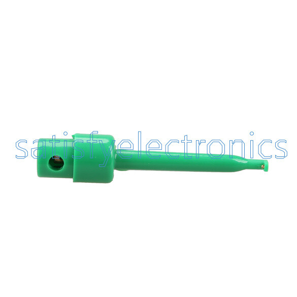 10pcs Large Size Round Single Hook Clip Test Probe for Electronic Testing