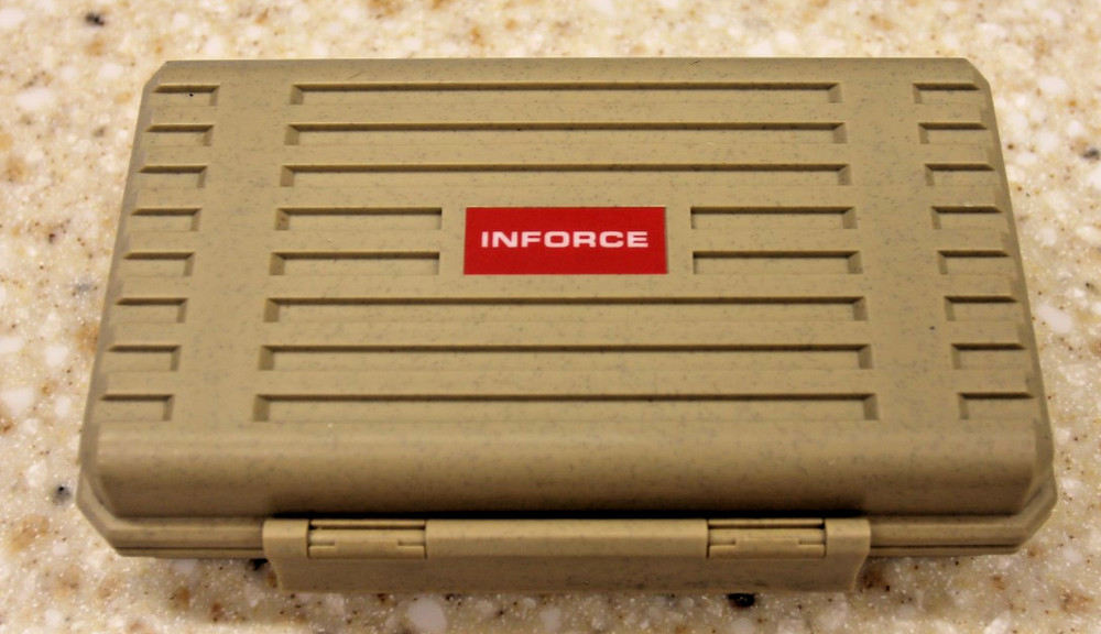 INFORCE 6 Volt Flashlight Hard Shell Storage Box