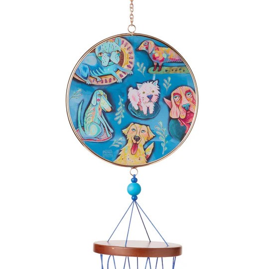 Allen Designs Wind Chime - Dog Park