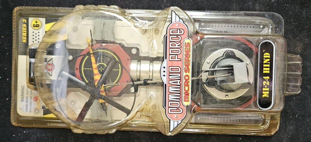 Command Force MI-24 Hind  Micro Series Dual Flight Remote Control Helicopter NIB