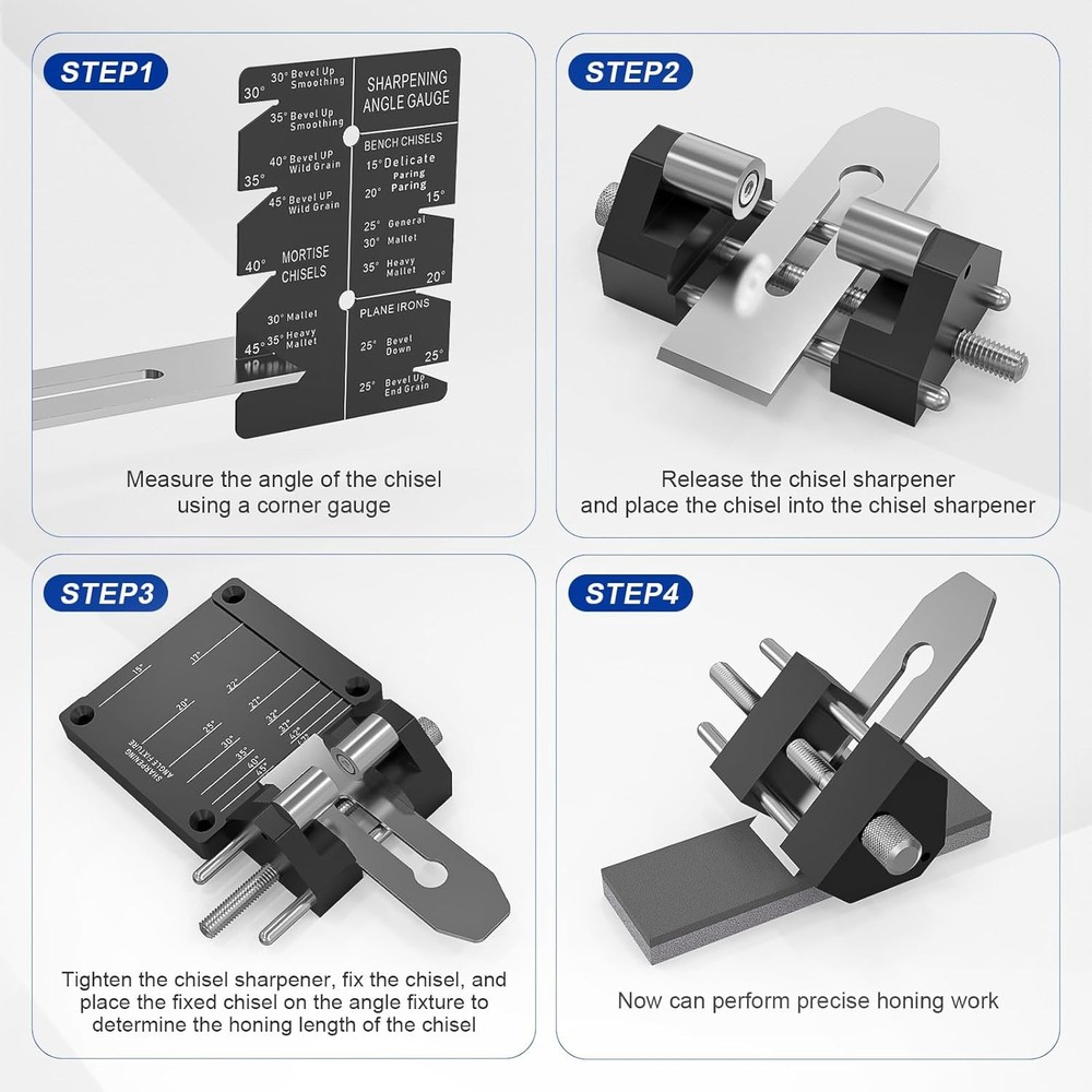 Chisel Sharpening Jig Kit