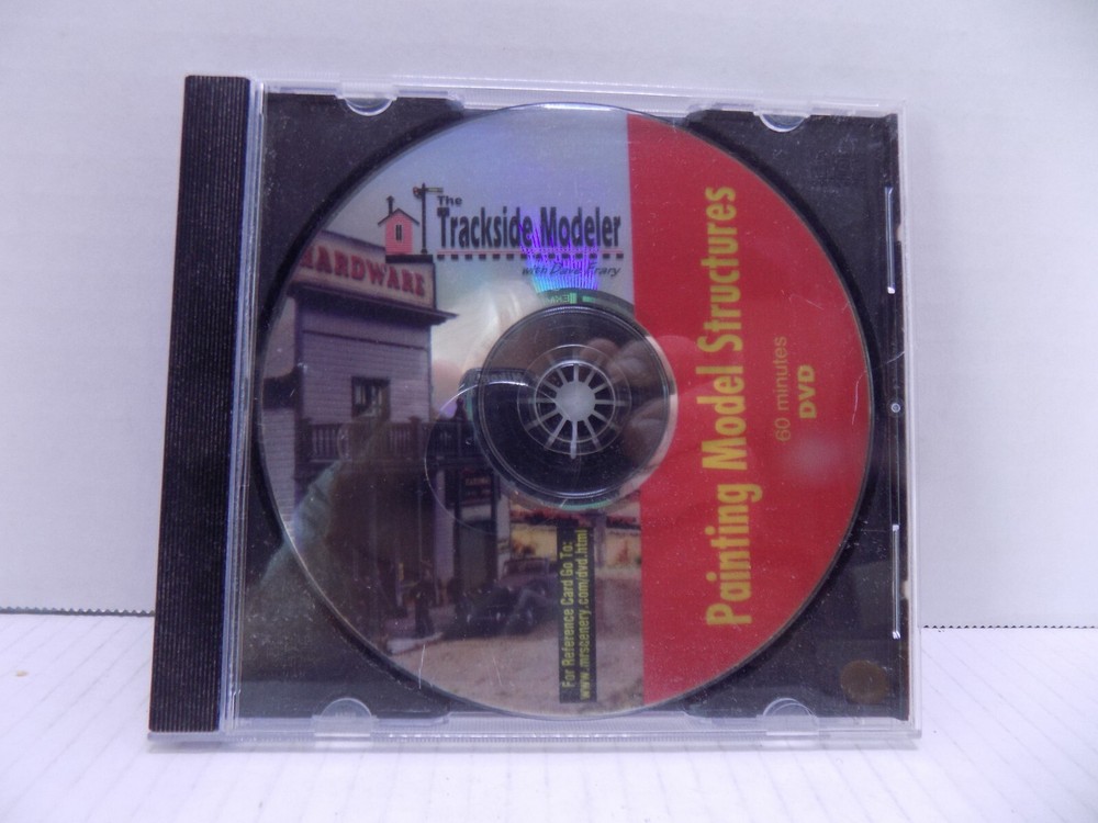 PAINTING MODEL TRAIN STRUCTURES BY D.FRARY PO DVD