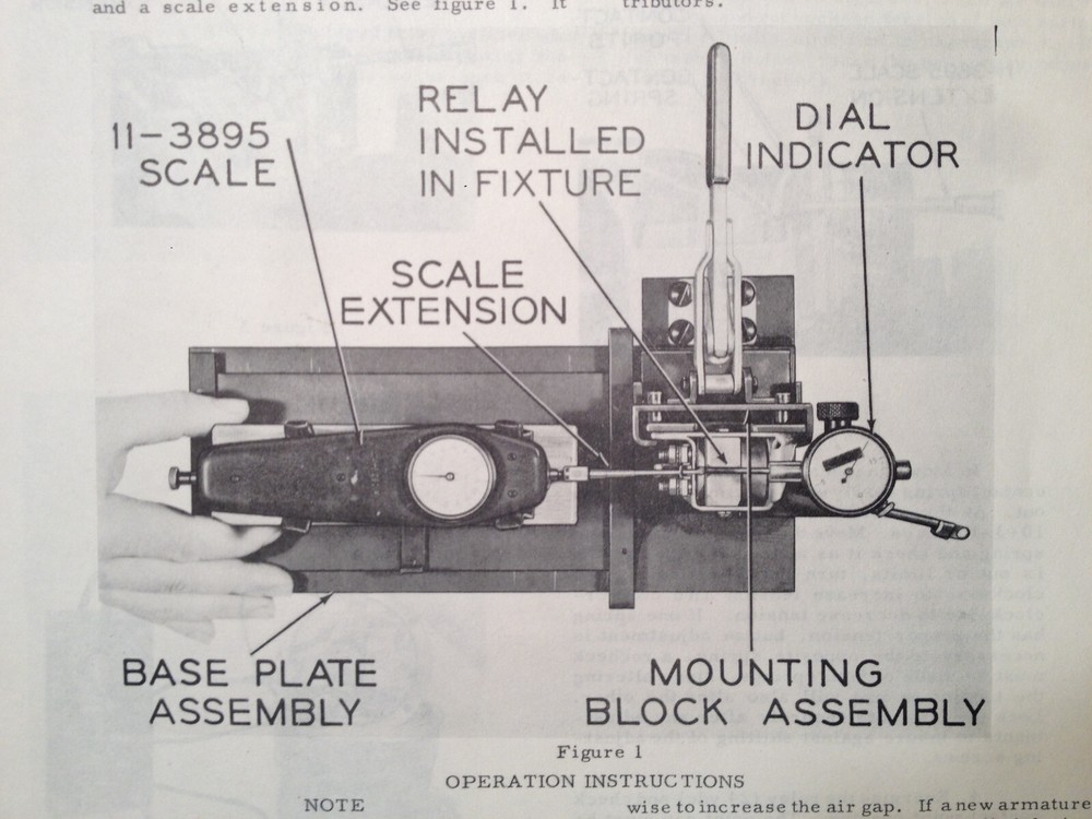 Bendix 11-6327 Relay Spring Checking Fixture Operating Instructions