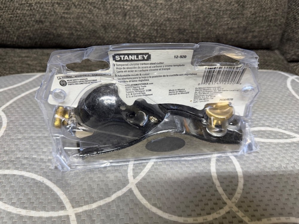 Stanley Bailey Block Plane Model 12-920 (Open box)